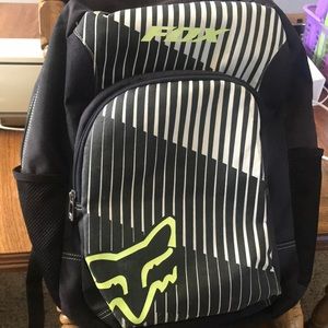 Fox Backpack with water bottle pouches